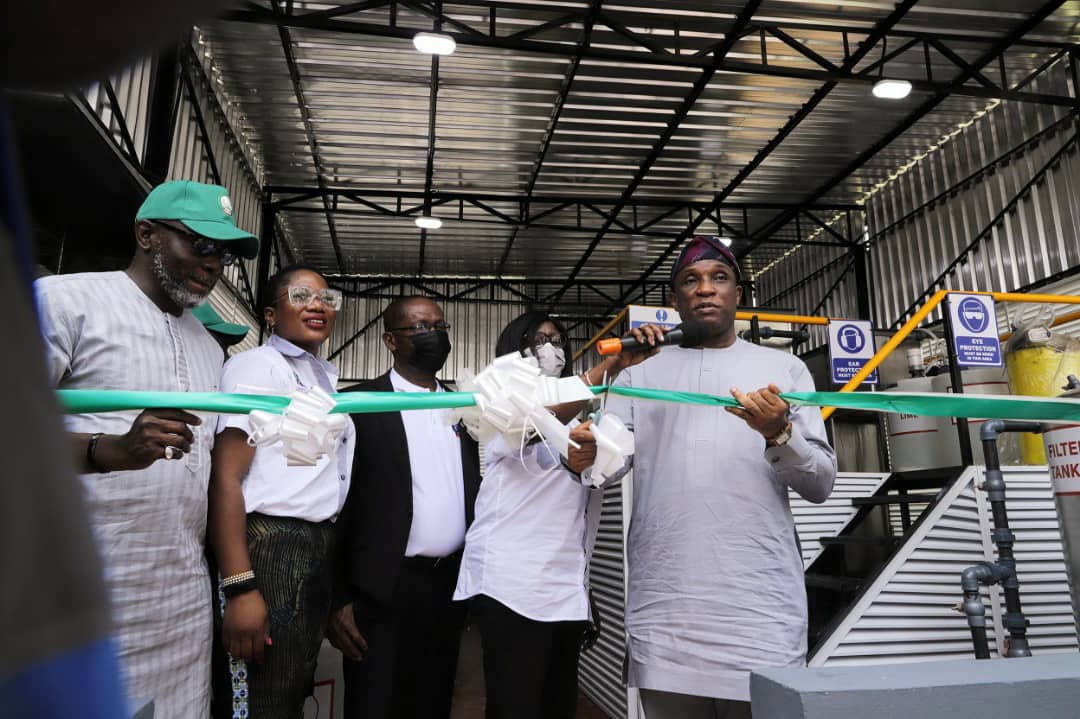 RESPITE FOR LAGOS INDUSTRIES AS EFFLUENT TREATMENT PLANT COMES ON
