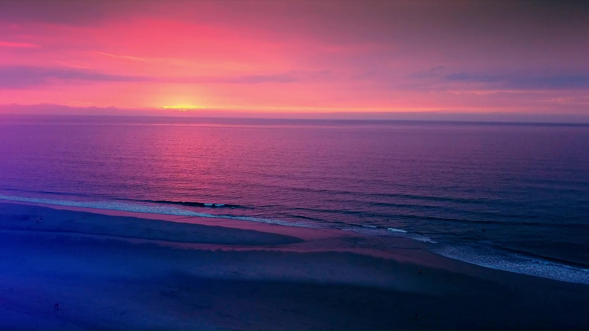 Seaside Beach Sunset Live Wallpaper MoeWalls