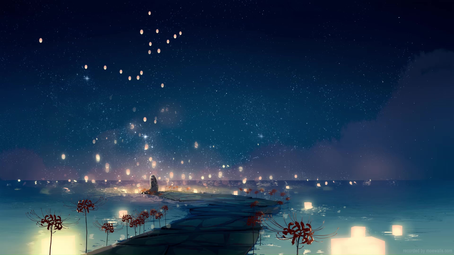 Sky Lanterns Live Wallpaper MoeWalls