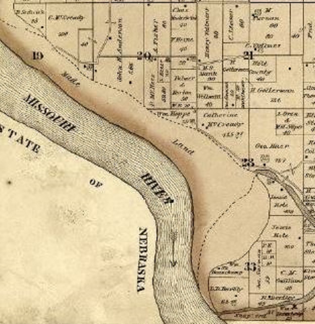 Holt County, Missouri; Historical Atlas Map of Holt County, MO, 1877