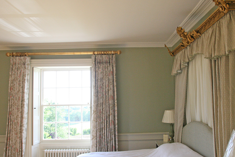 Bespoke Gilded Bed Tester Moghul Interiors