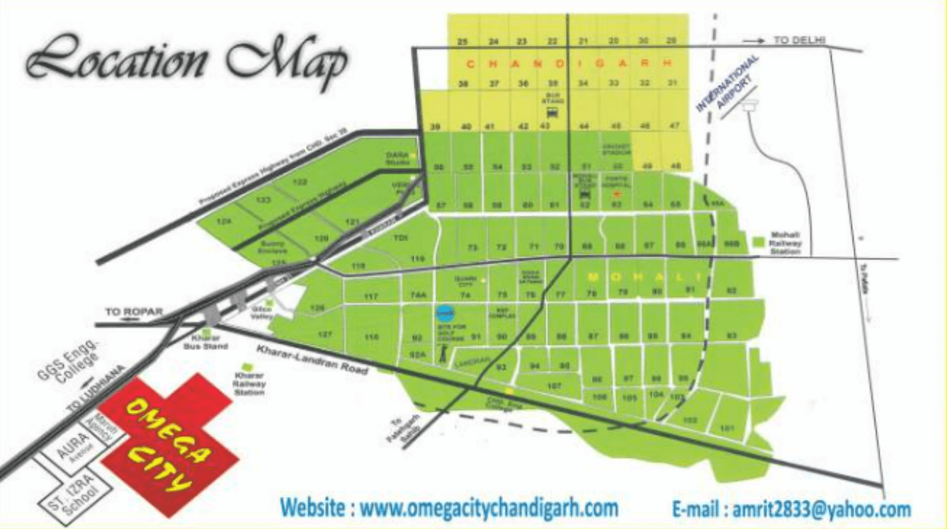 Omega City Kharar (Flat Prices & Project Details) Mohali Mag
