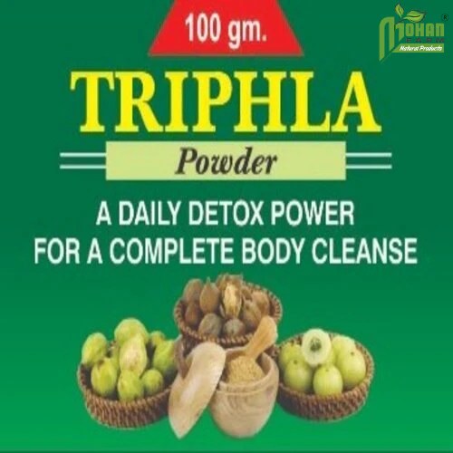 Natural Triphala Powder A Herbal Supplement Mohan Farm