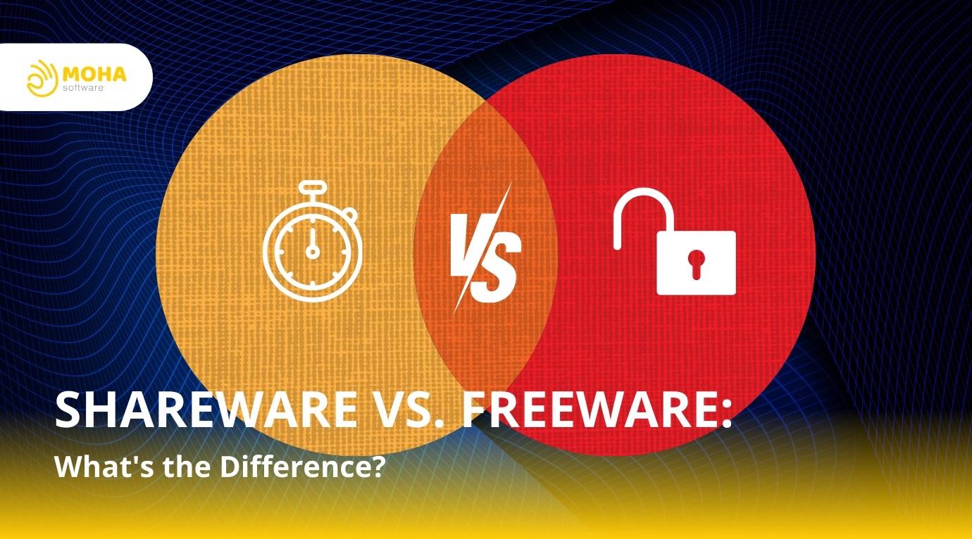 Shareware vs. Freeware What's the Difference? MOHA Software