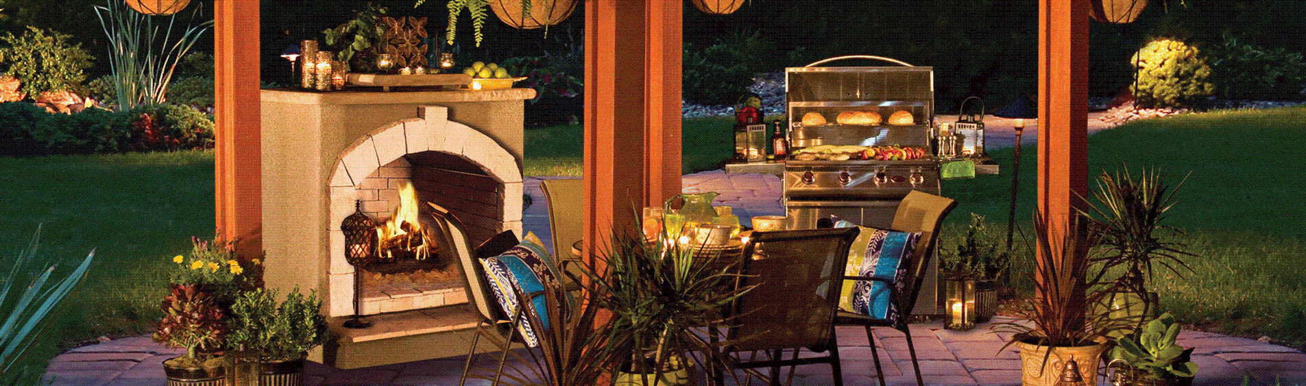 Outdoor Fireplaces Mohave Mist & Spa