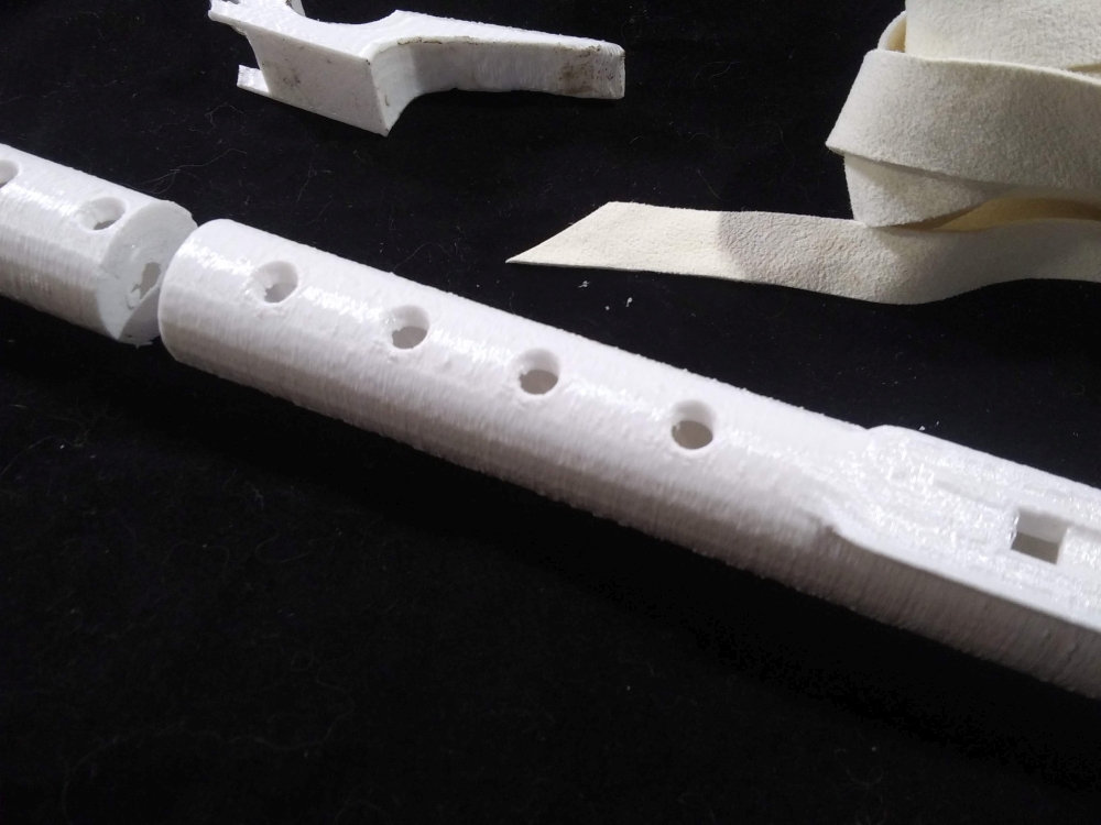Native American Style Flute 3D designed Kit Mohawk Arts