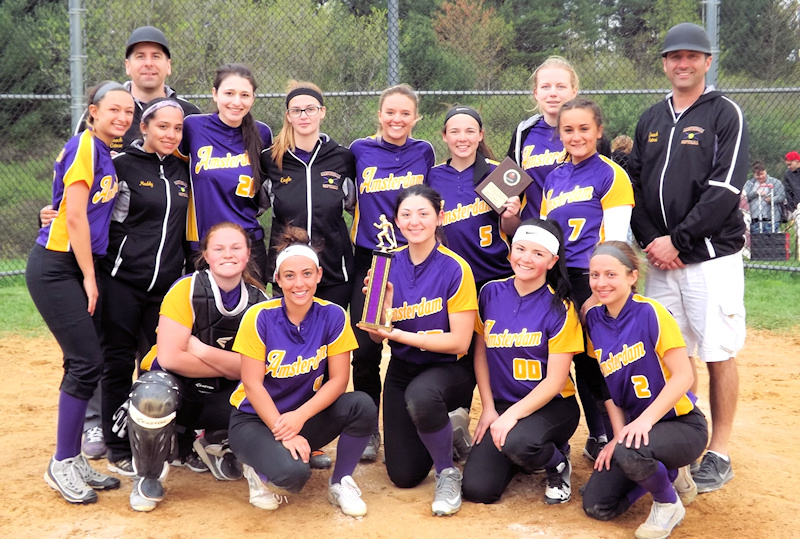 Amsterdam Lady Rams softball team wins Papierniak Tournament Mohawk