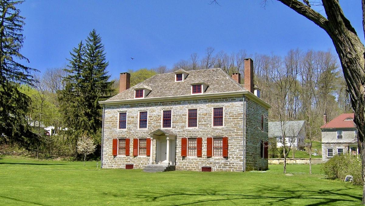 Old Fort Johnson and the Montgomery County Historical Society Mohawk