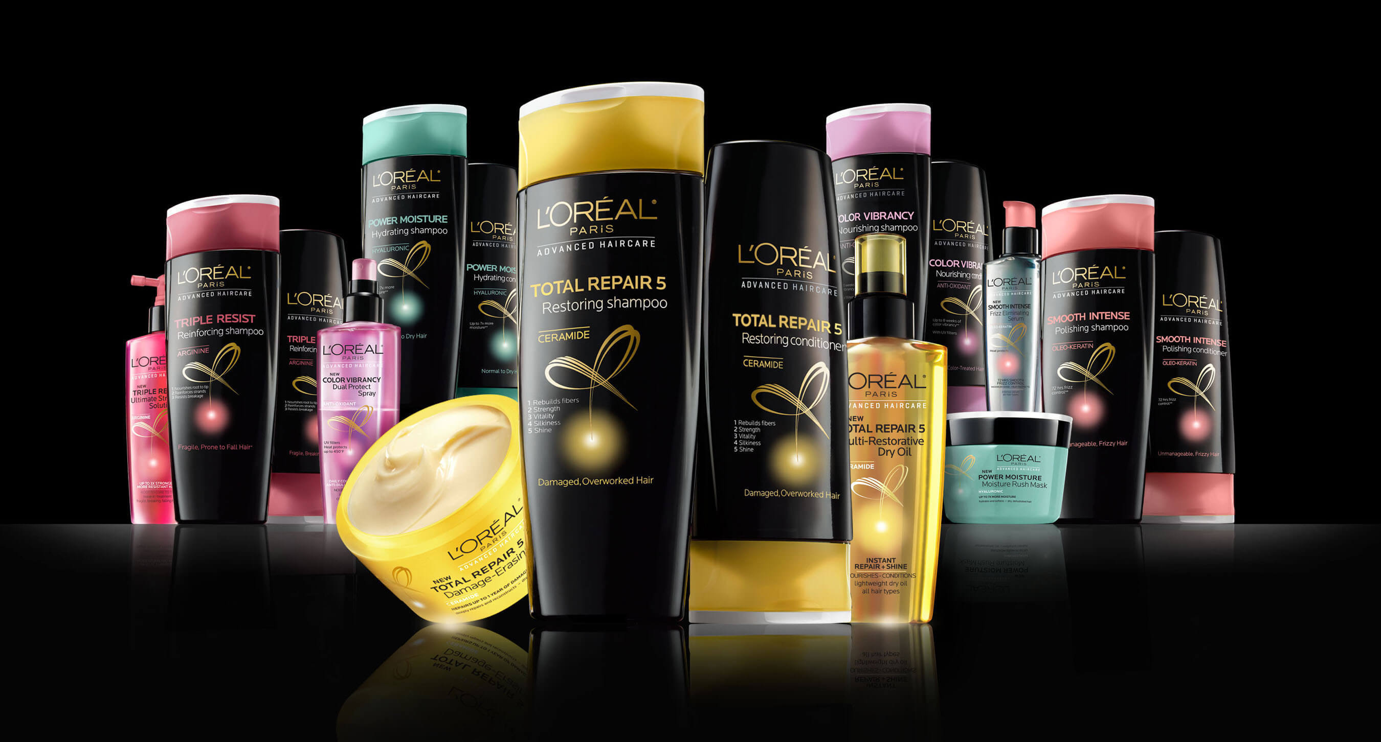 L’OREAL PARIS ADVANCED HAIRCARE COLLECTION