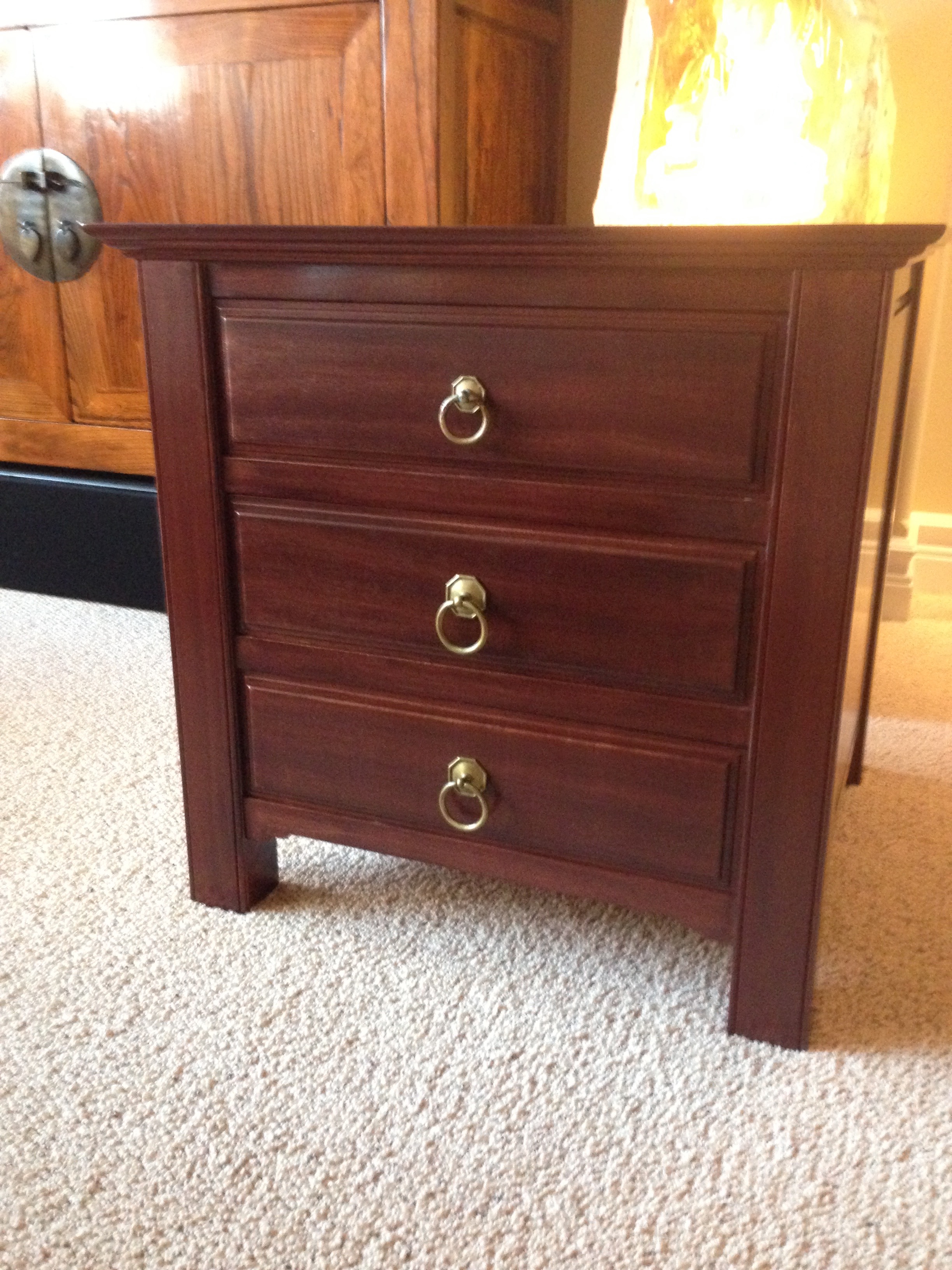 Three Drawer Stand Mohlenkamp Woodworks
