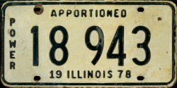 ILLINOIS Apportioned License Plates - moini.net