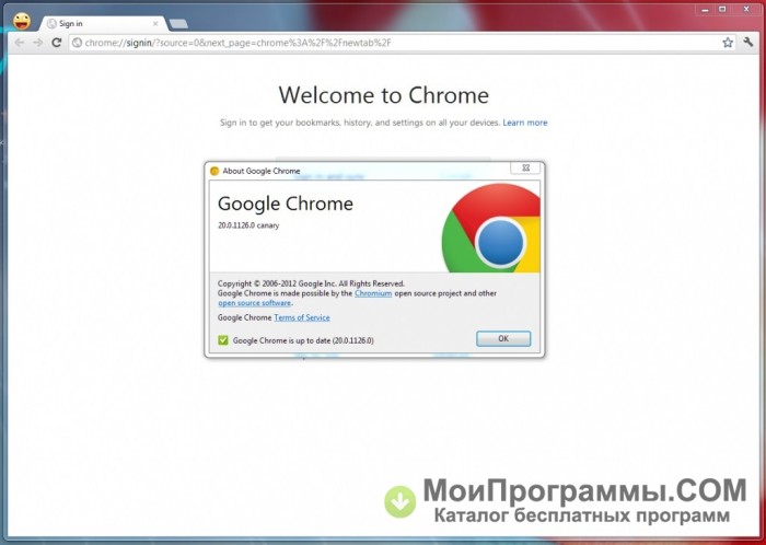 Google Chrome Web Browser