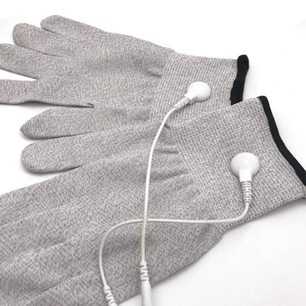 Conductive Gloves Pair Enhanced TENS Therapy Gloves