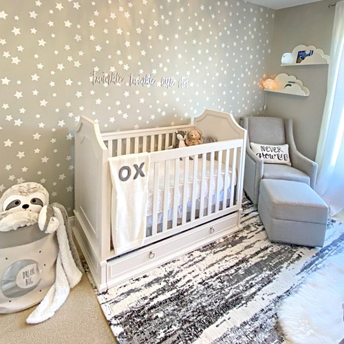 New Nursery On A Budget Mojisstyle