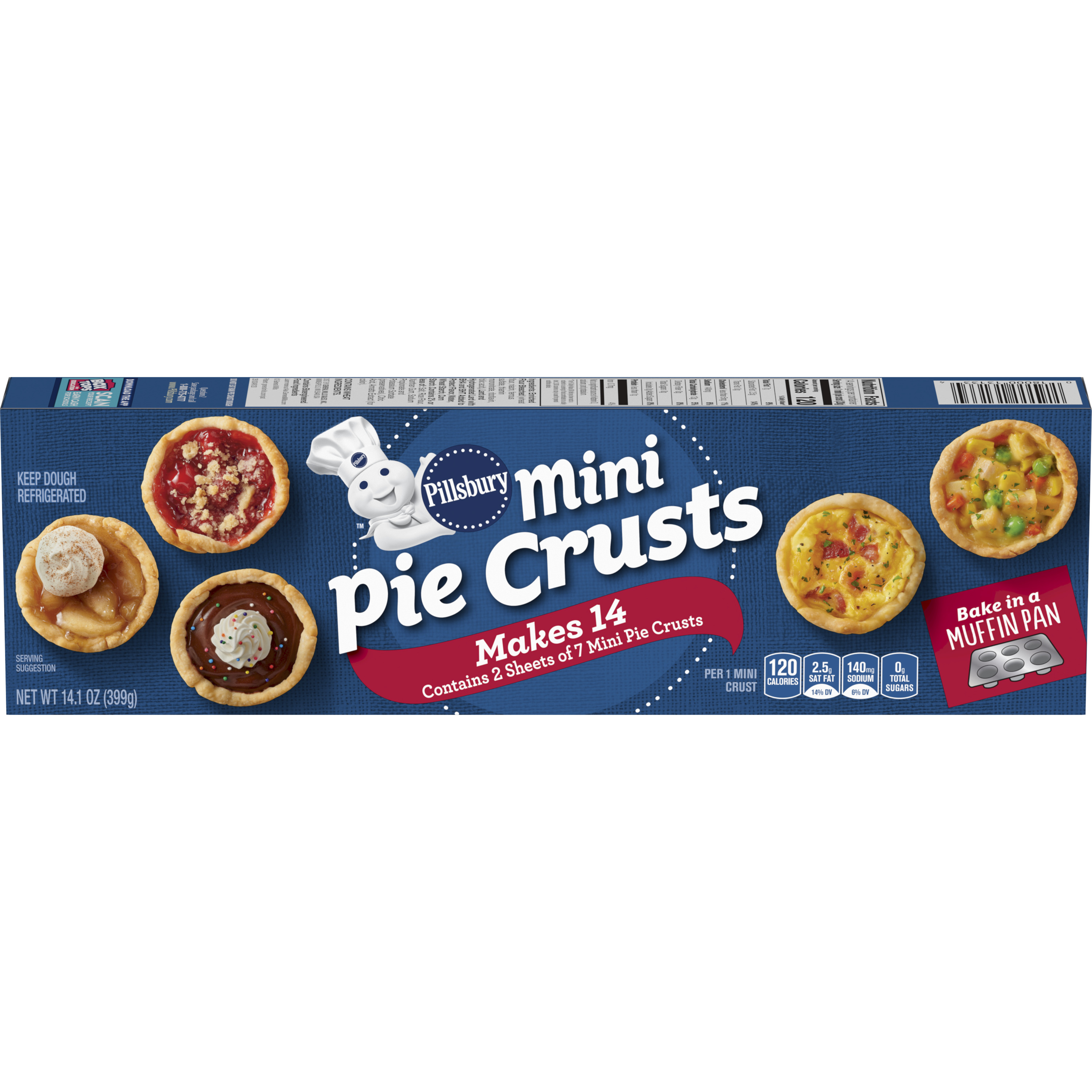 Pillsbury Mini Pie Crusts, 14 ct., 14.1 oz.