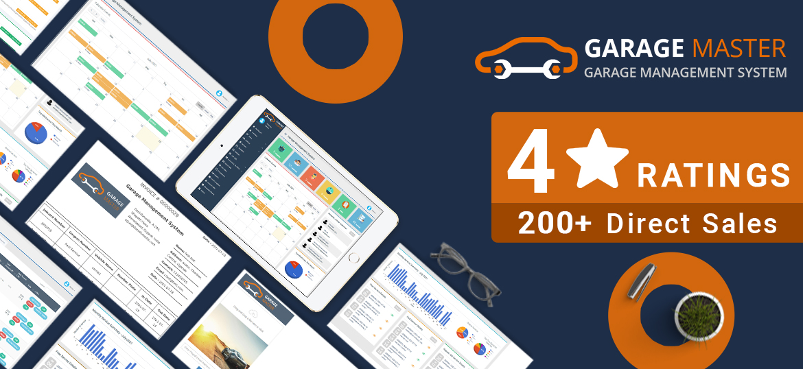 Garage Master Garage Management System Mojoomla