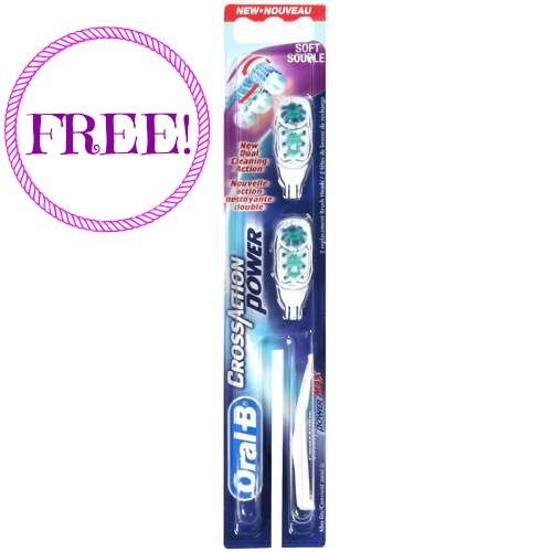 FREE OralB Brush Heads at Walgreens!