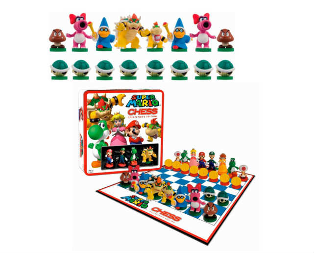 Collector’s Edition Super Mario Chess Game Only 17.99 (Reg 50) + FREE