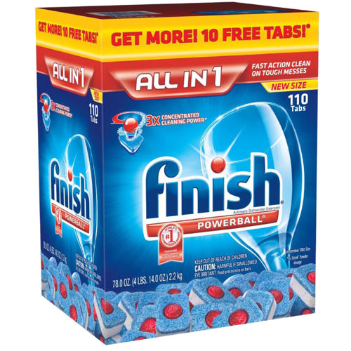 Finish Dishwasher Rinse Aid and Detergent Deals at Costco, as Low as 5