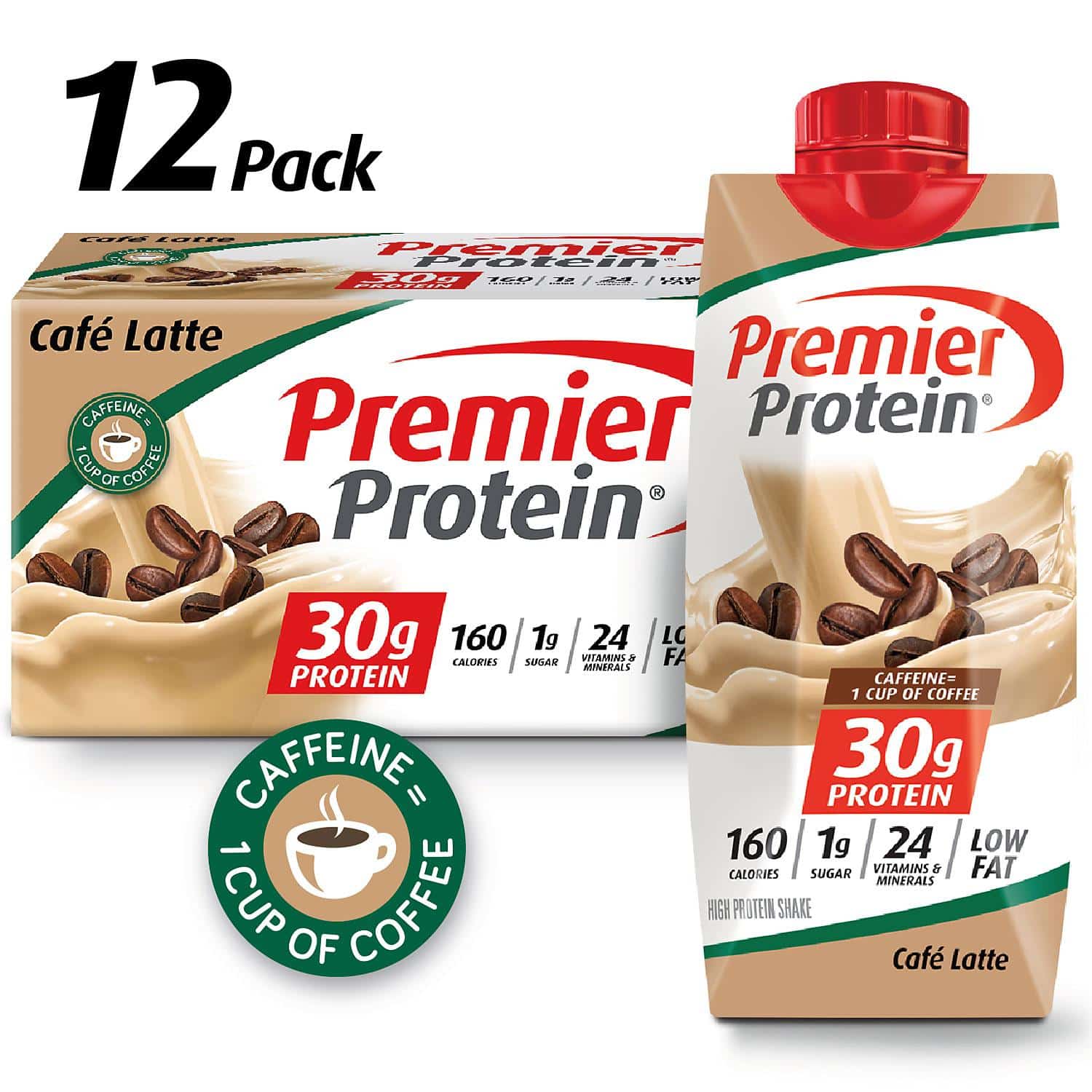 Sam's Club Members 12Pack 11oz Premier Protein Protein Shake (Café