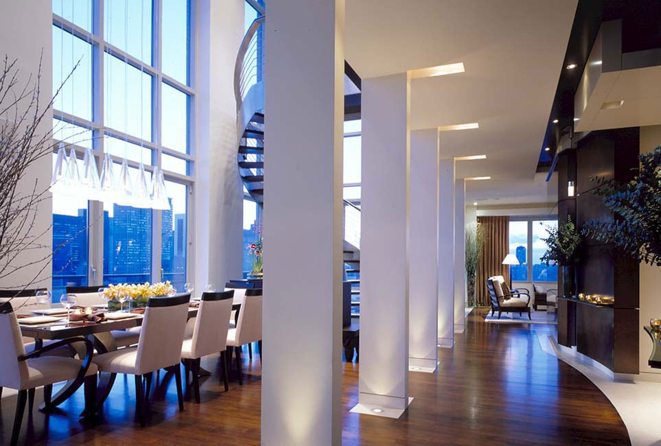 EAST SIDE DUPLEX Mojo Stumer Luxury Architects in Long Island and NYC