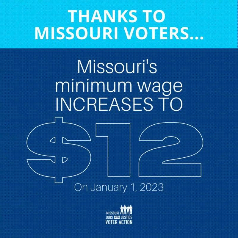 More than 363,000 Missouri Workers to Benefit from Increased Minimum Wage