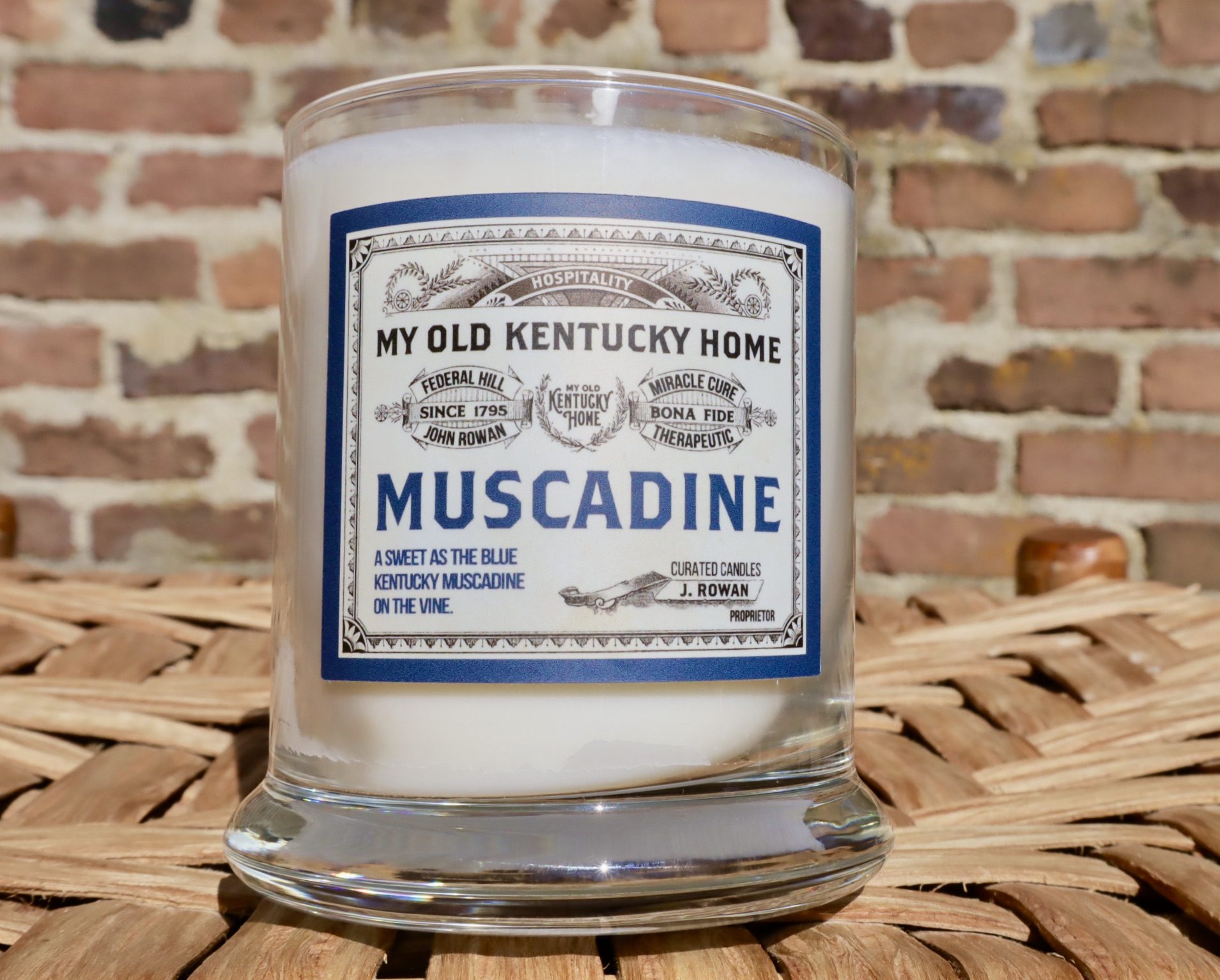 Muscadine Candle My Old Kentucky Home Gift Shop