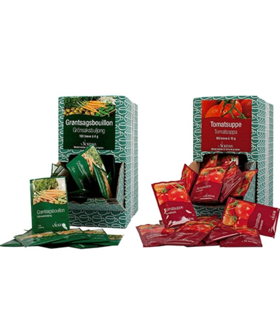 Suppe og Bouillon i breve Mokkaffe