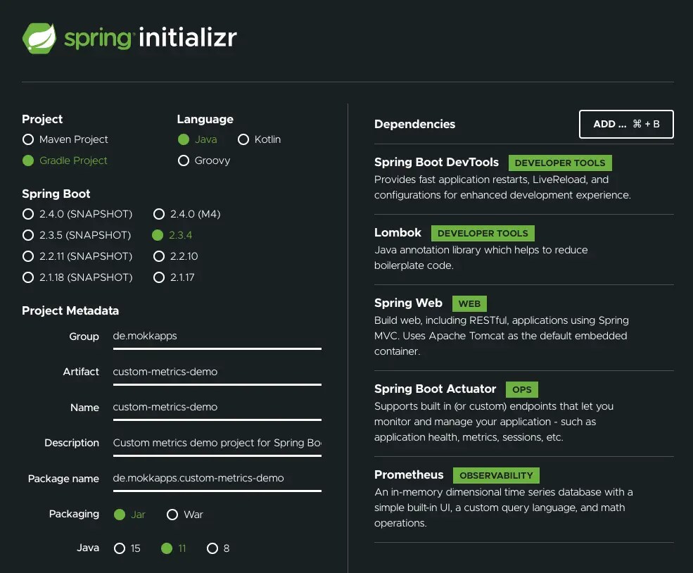 Monitoring Spring Boot Application With Micrometer, Prometheus And