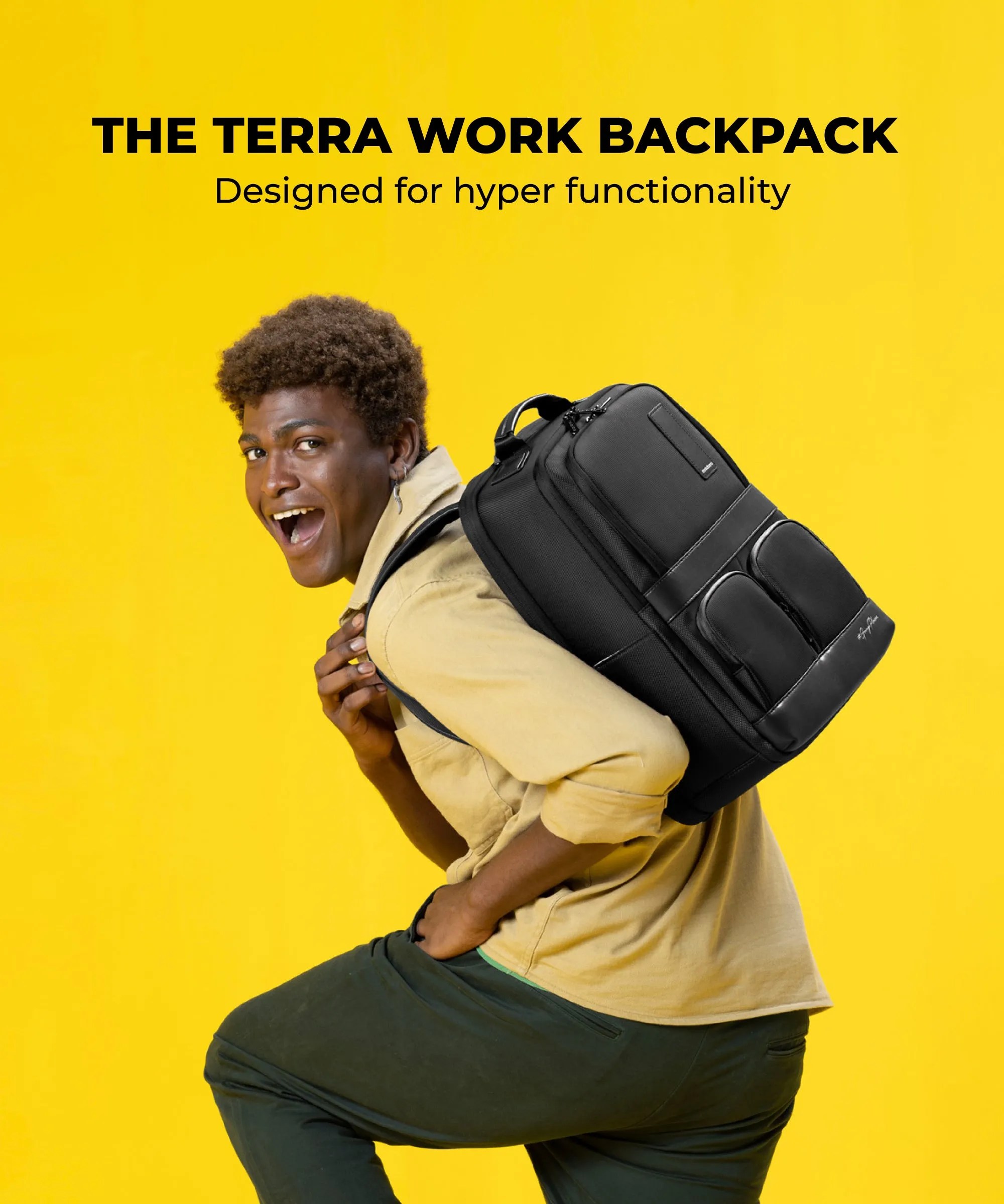 The Terra Work Backpack 25L