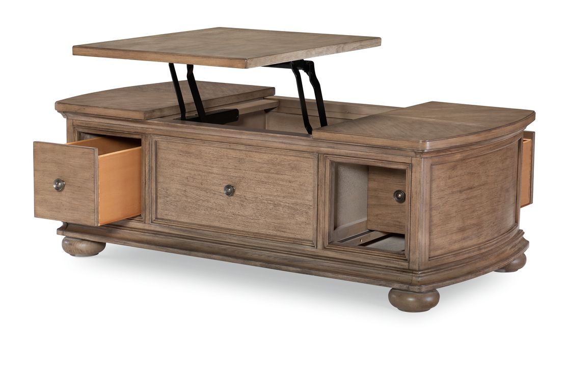 LEGACY CLASSIC FURNITURE CAMDEN HEIGHTS COCKTAIL TABLE WITH LIFT TOP