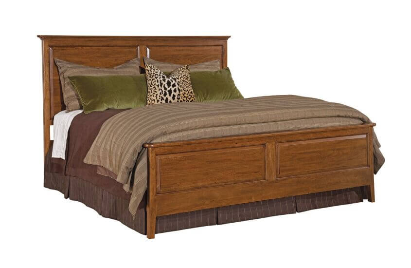 KINCAID CHERRY PARK PANEL KING BED 63136PV