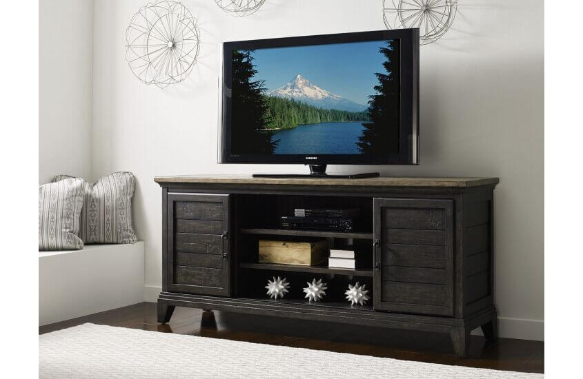 ARDEN ENTERTAINMENT CONSOLE CHARCOAL 706585C