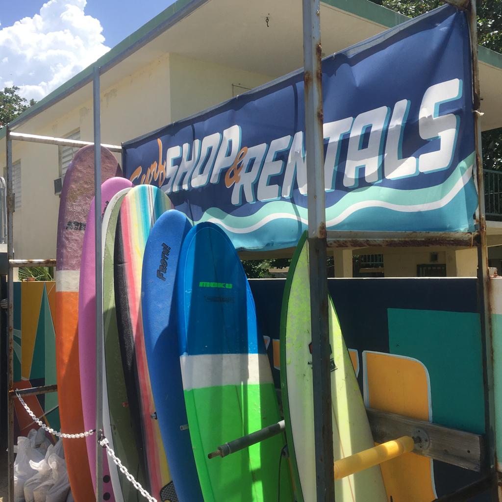 Surfboard Rentals Isabela, Puerto Rico Moku Surf Shop (Playa Jobos)