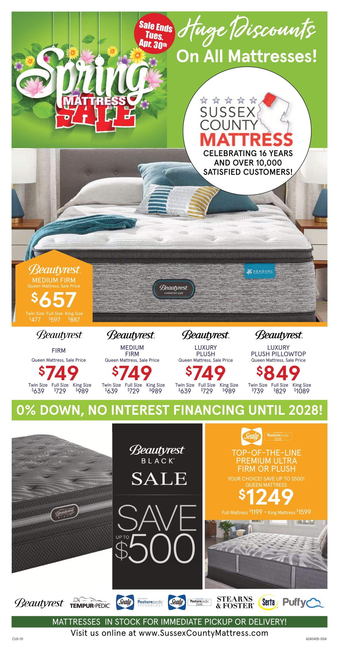 Sussex County Mattress The only family owned and operated mattress store.