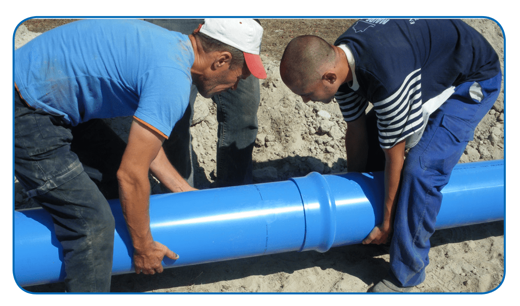 Procédés de raccordement en PVCBO et PEHD Molecor