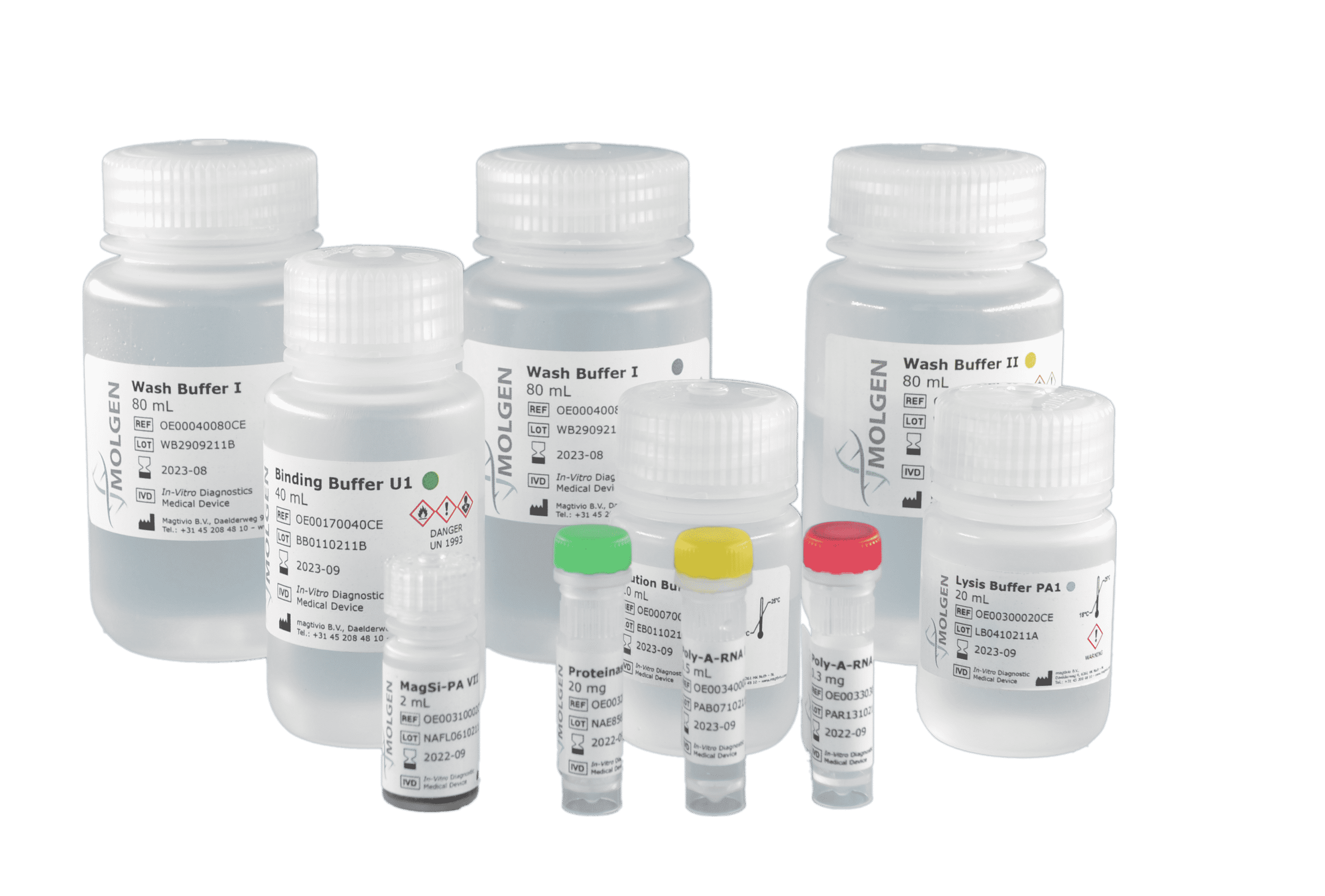 High quality DNA/RNA extraction kits MolGen