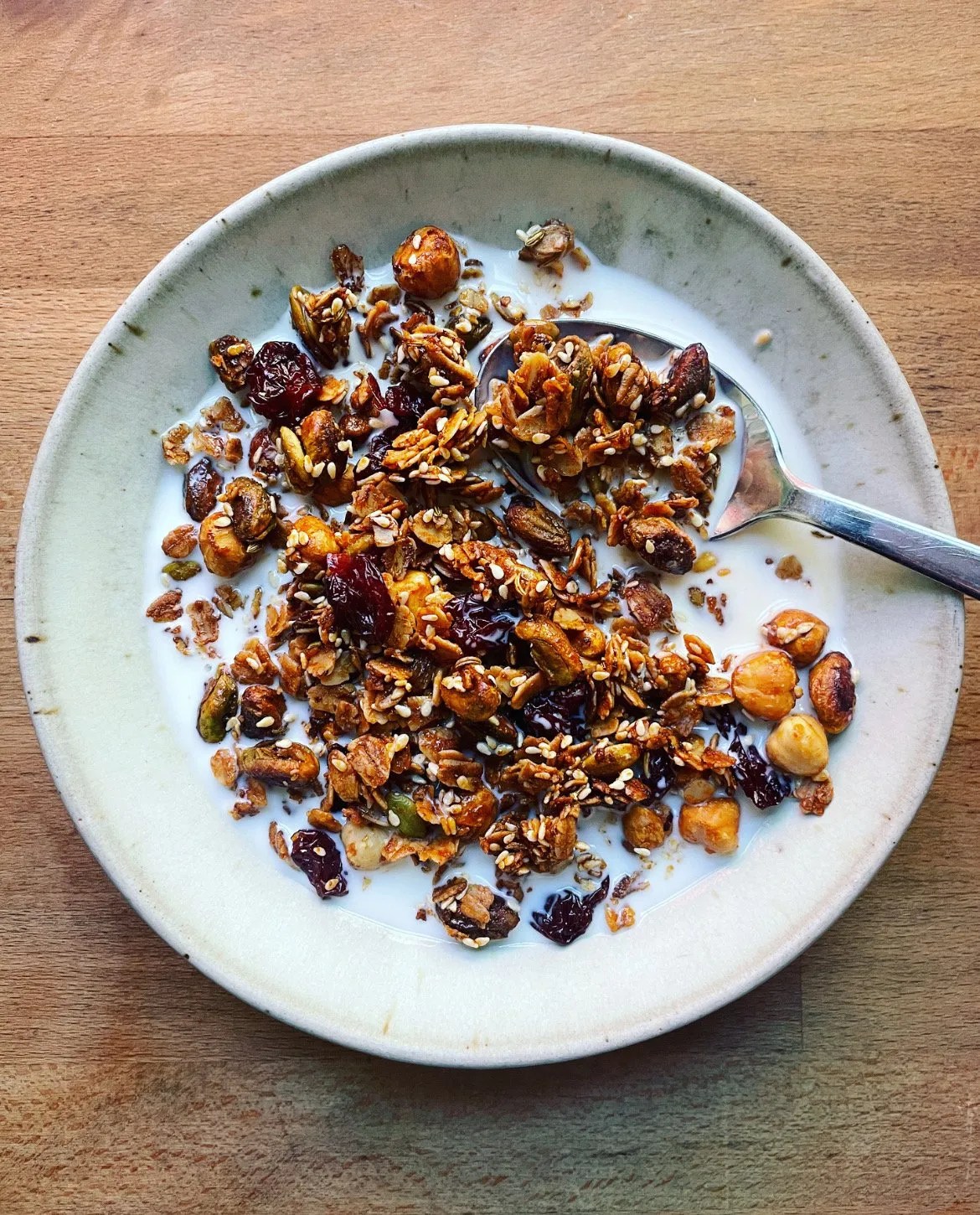 Maple Miso Sesame Granola Molly Baz