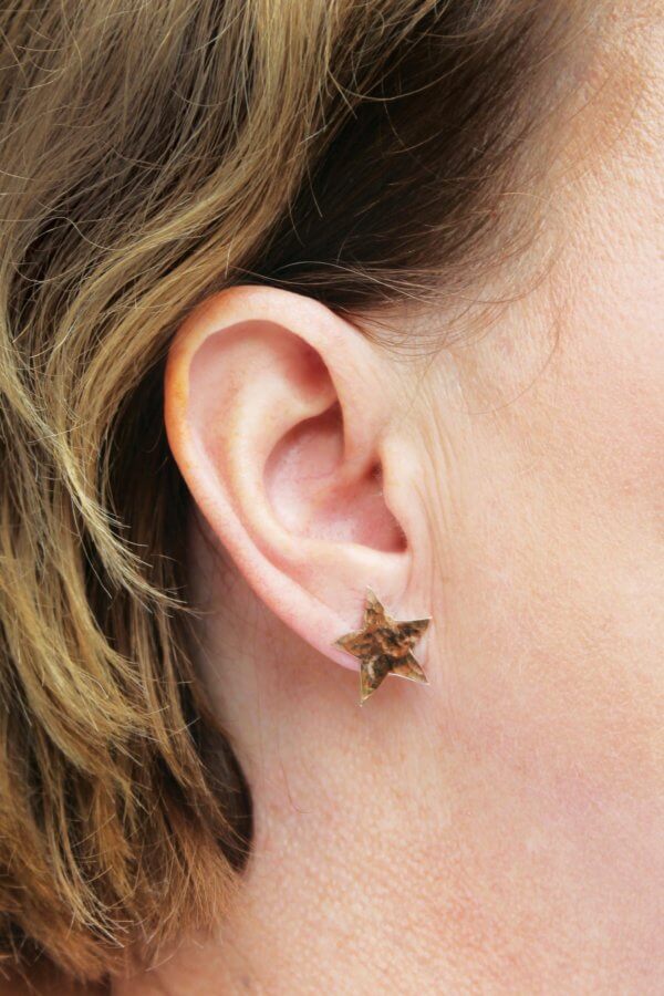 Bronze Star Stud Earrings MK Designs