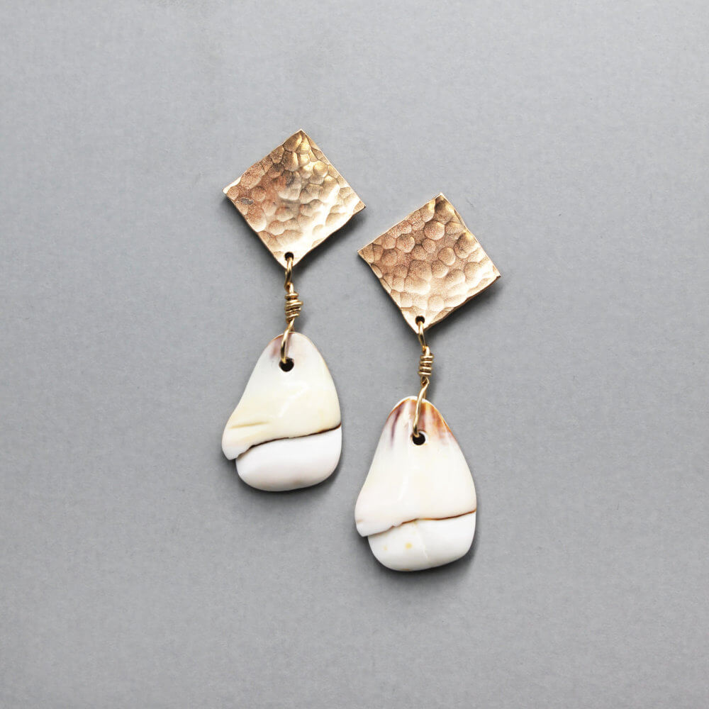 Geometric Square Drop Earrings MK Designs MK Designs