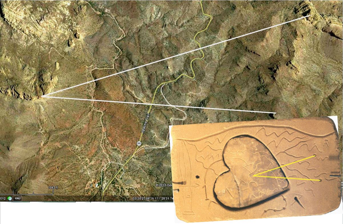 The Peralta Stone Maps The Molly Marie Prospect