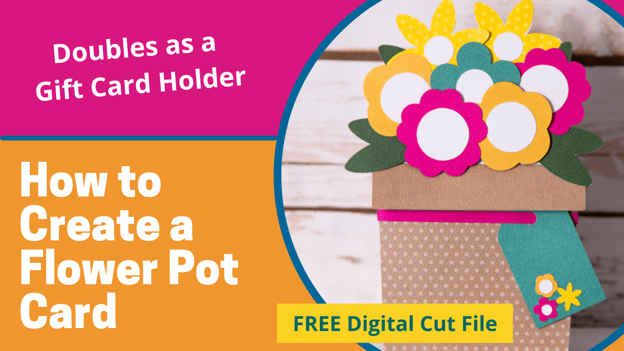 How to Create a Flower Pot Gift Card Holder Molly Q Creates