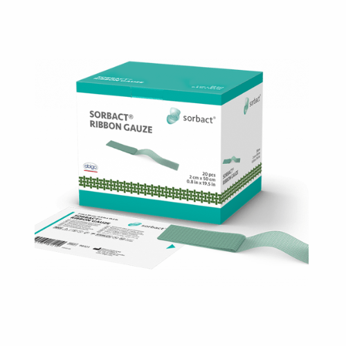 Cutimed Sorbact Ribbon Gauze Molmike