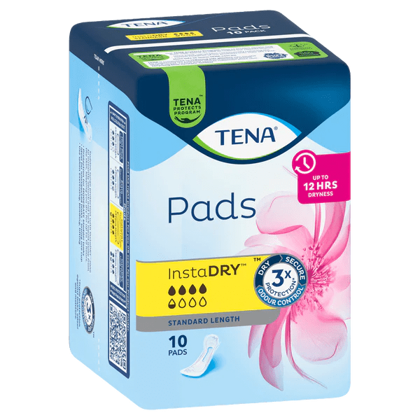 TENA Pads InstaDRY Standard length Molmike
