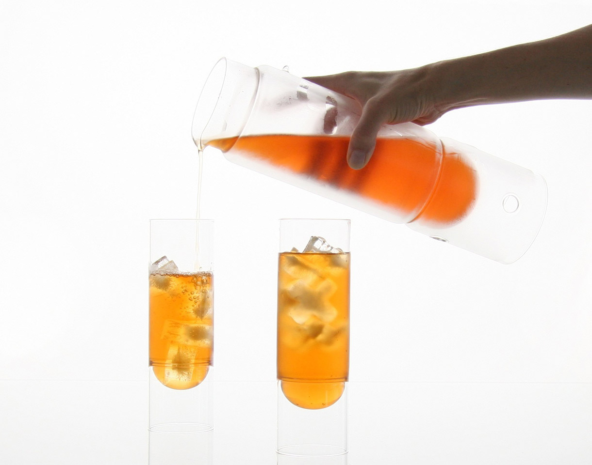 float glassware tea lantern modern designs by molo