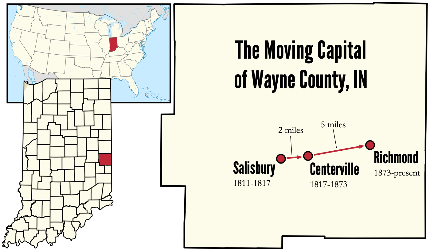 The Pettiest County Seat War in Frontier Indiana Molten Sulfur Blog