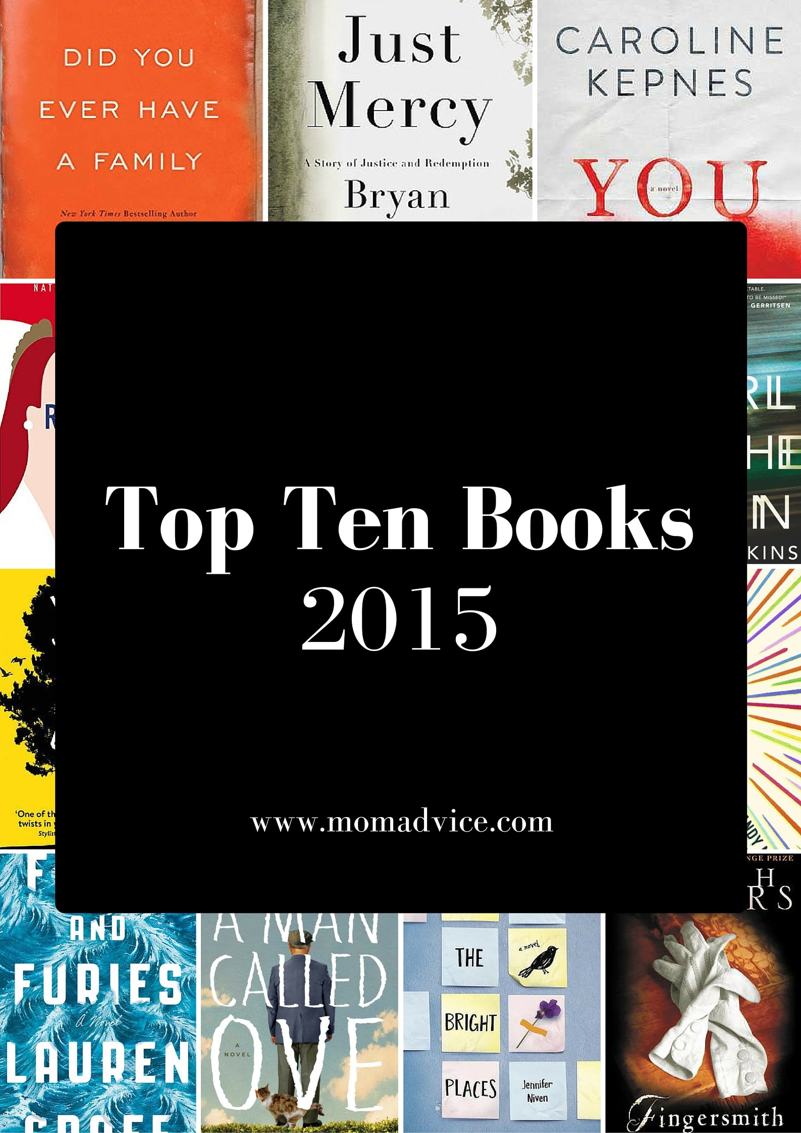 My Top Ten Books of 2015 MomAdvice