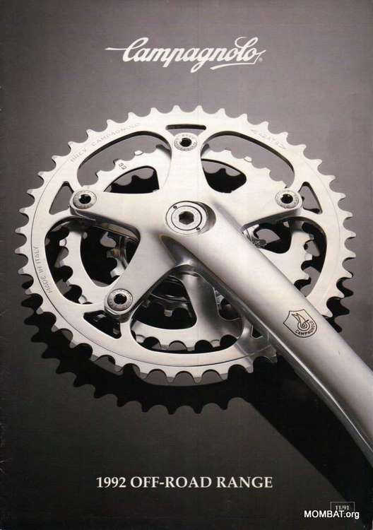 MOMBAT Campagnolo mountain bike component History