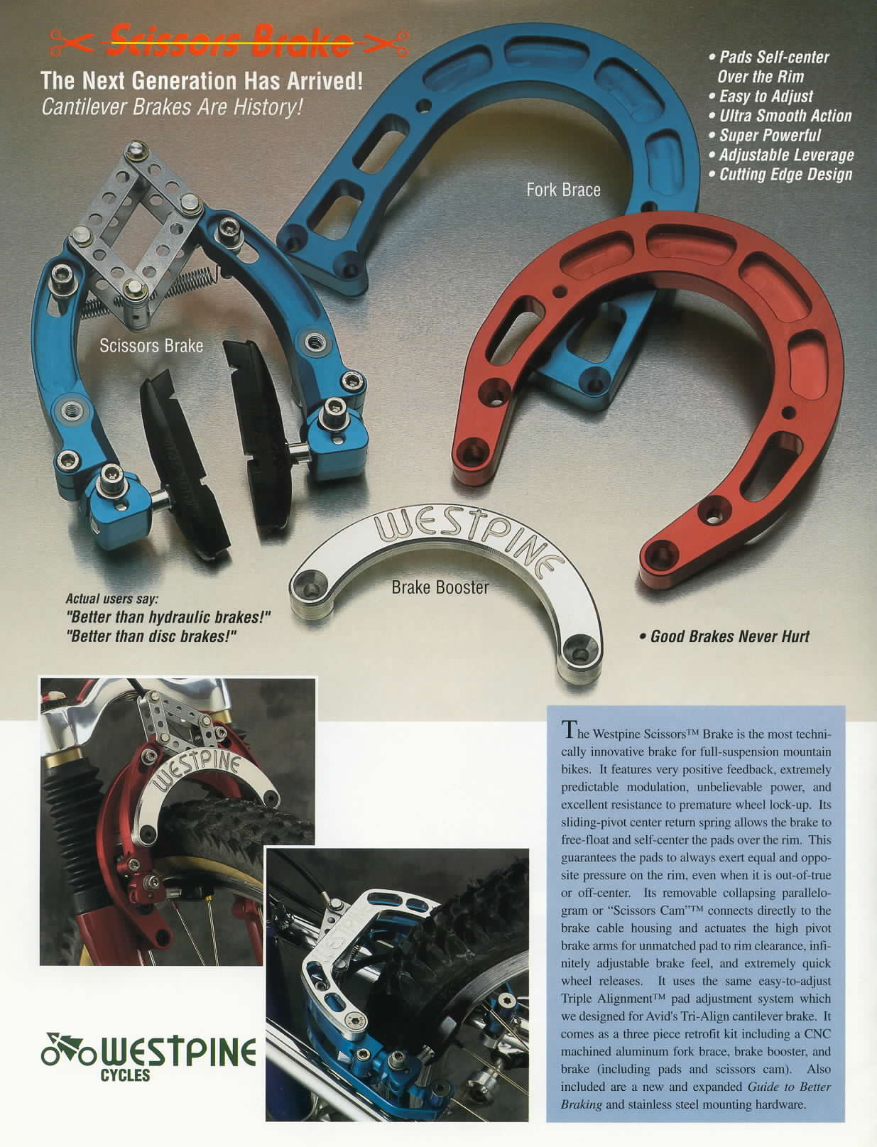 MOMBAT Timeline of Mountain Bike Components and Accessories