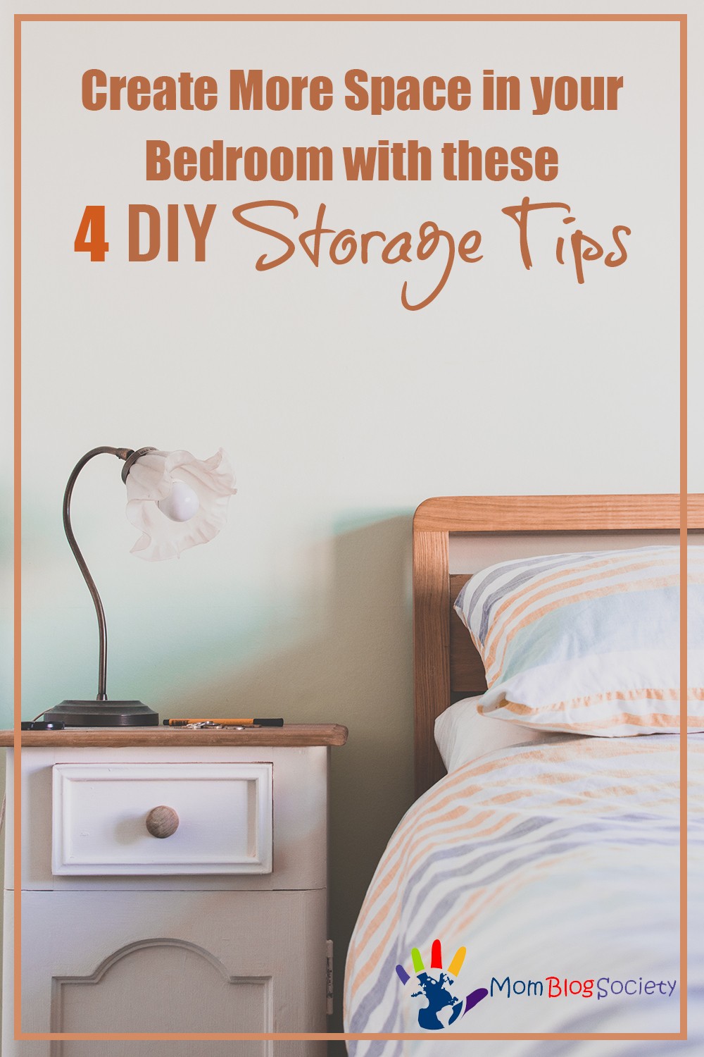 Create More Space in your Bedroom with these 4 DIY Storage